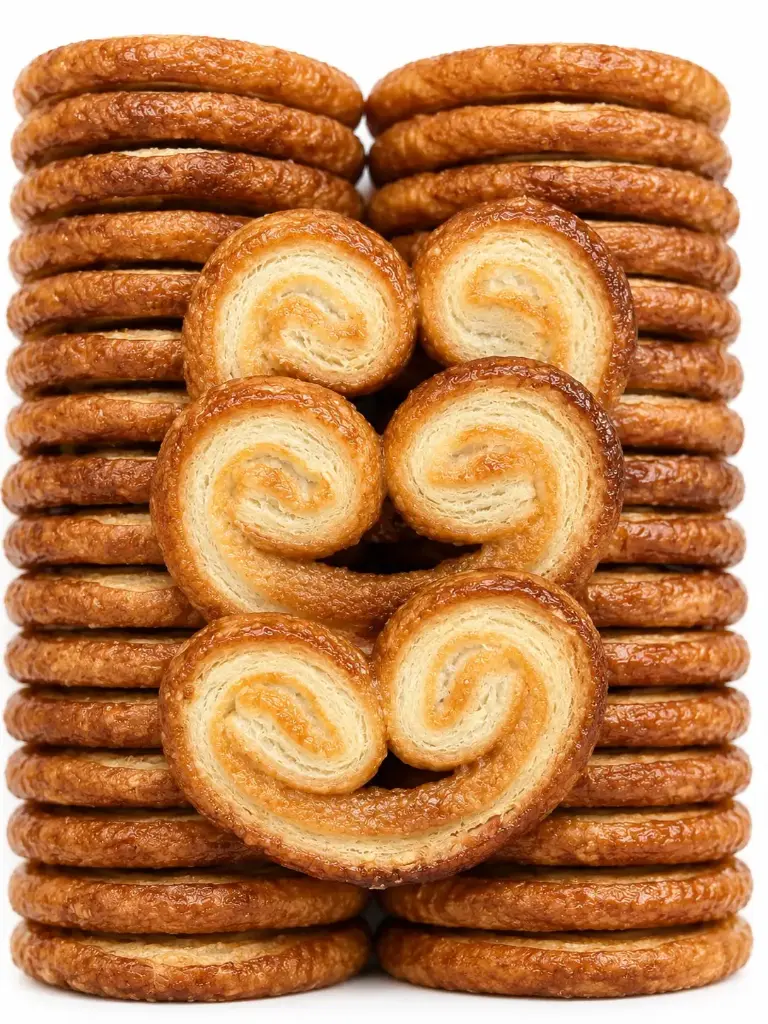 Palmeritas hojaldre