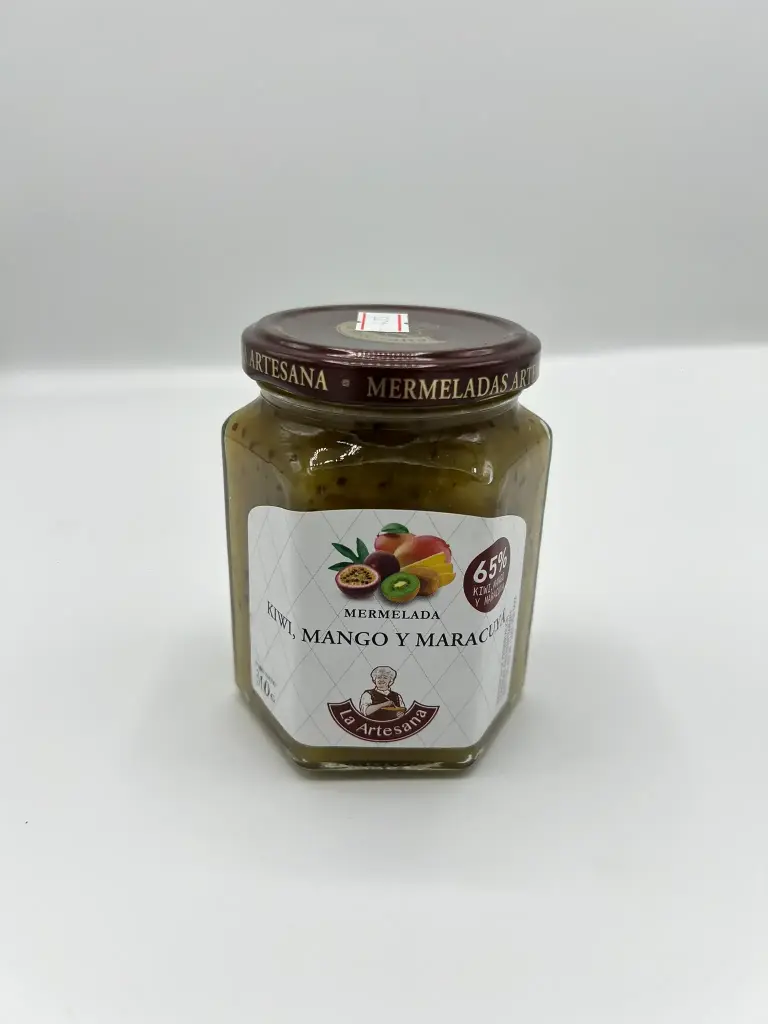 Mermelada de kiwi, mango y maracuyá