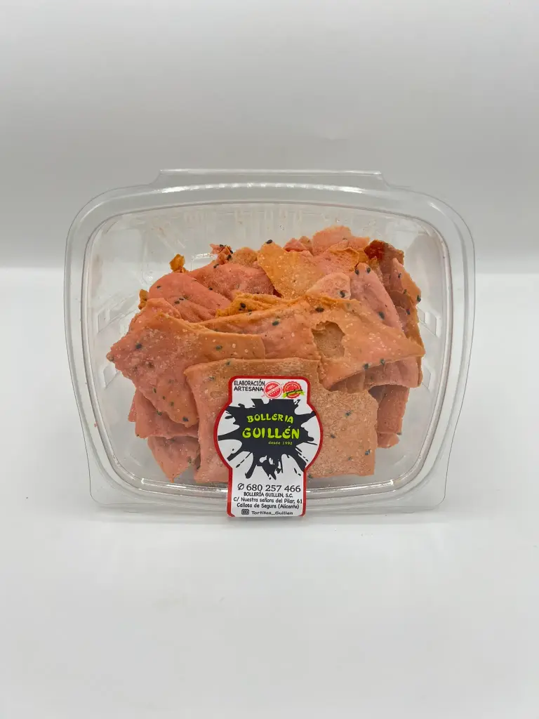 Tortitas de sal con remolacha