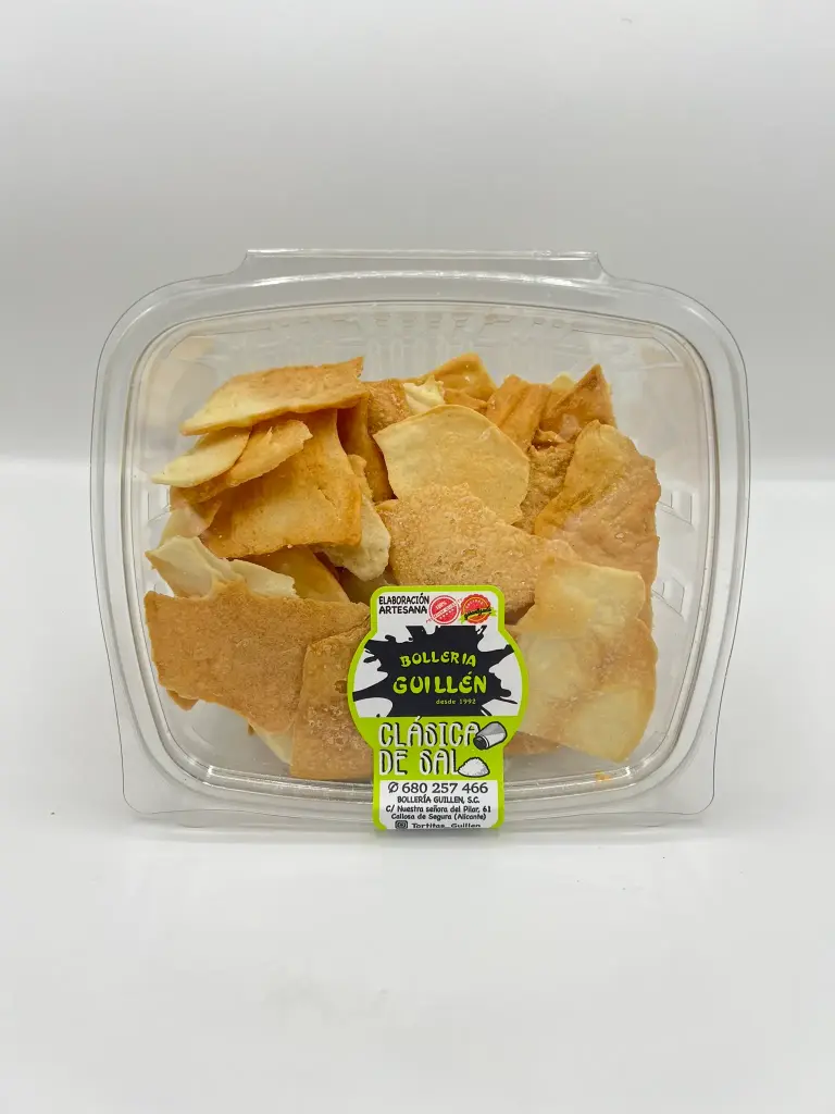 Tortitas clásicas con sal