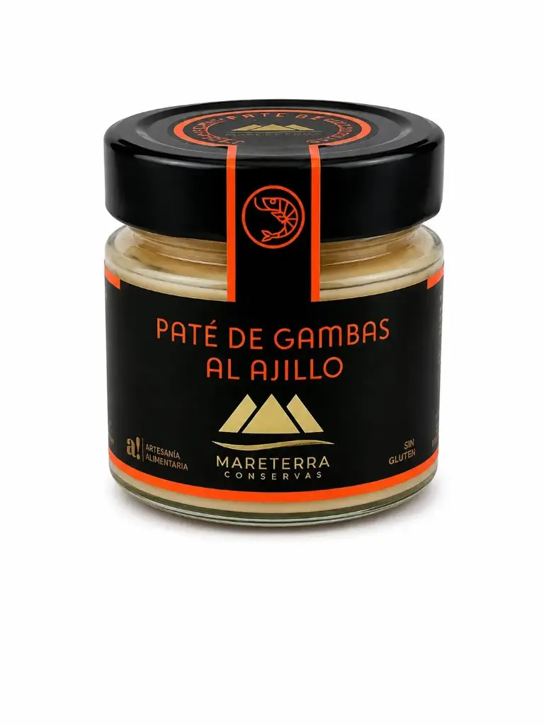 Paté de gambas al ajillo