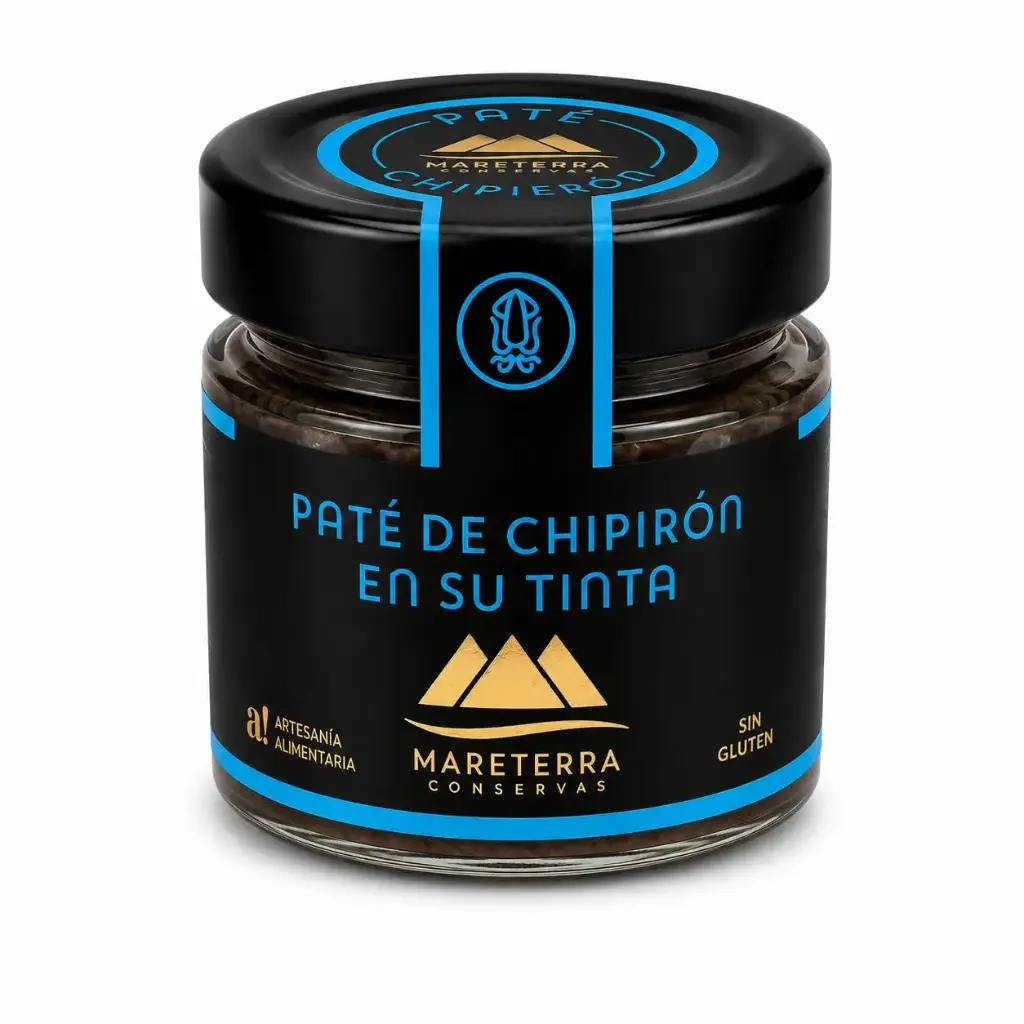 Paté de chipirón en su tinta