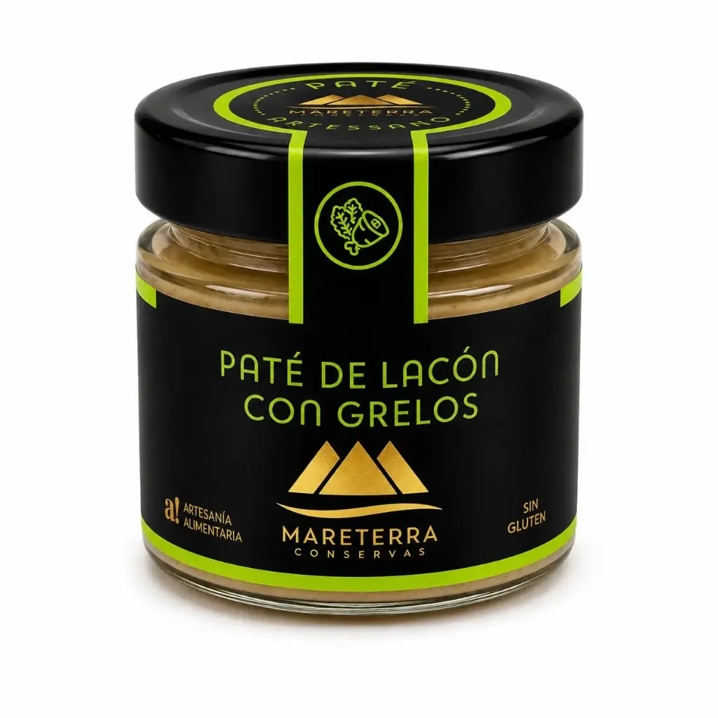Paté de lacón con grelos