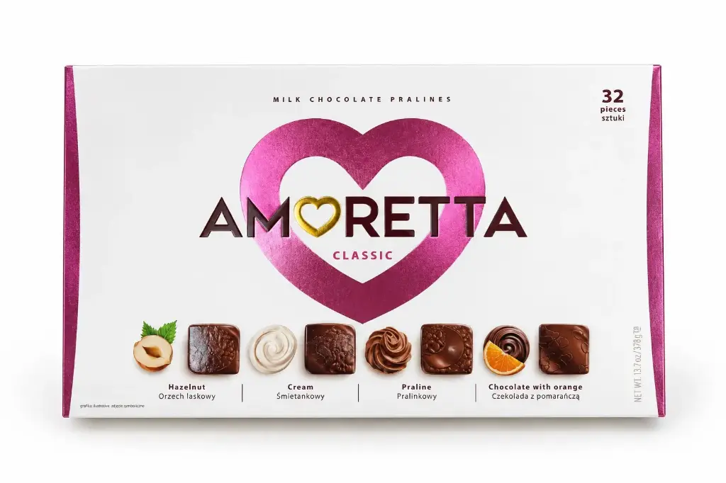 Caja bombones Amoretta Classic grande