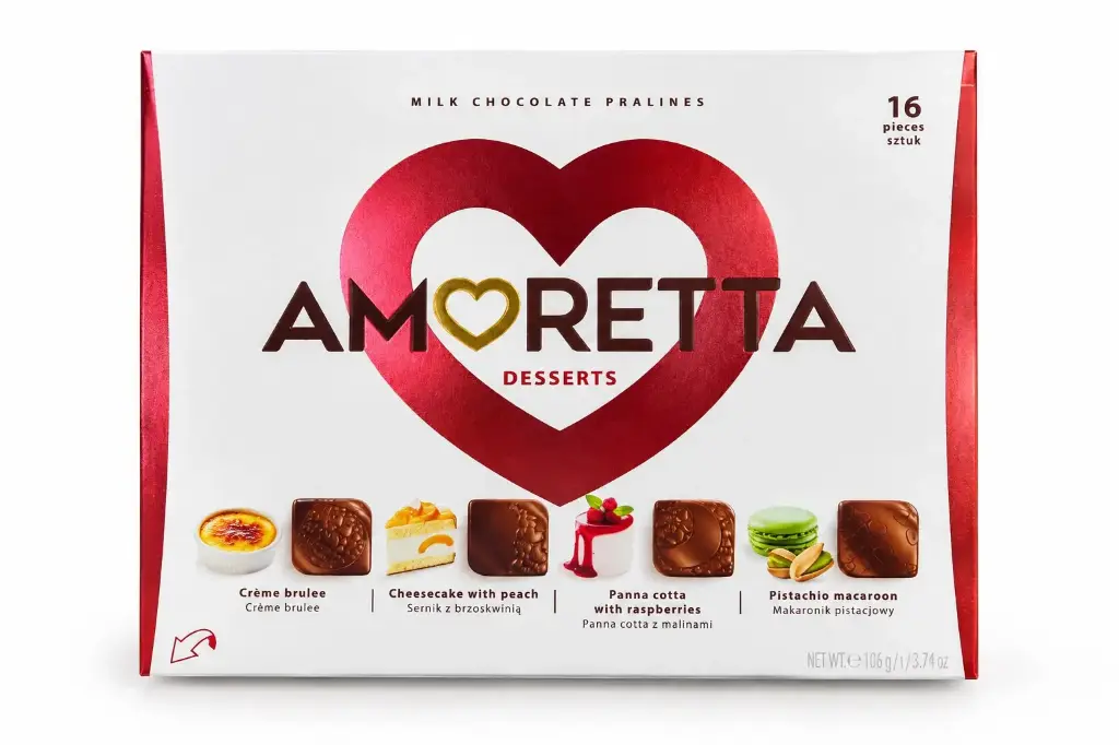 Caja bombones Amoretta Desserts