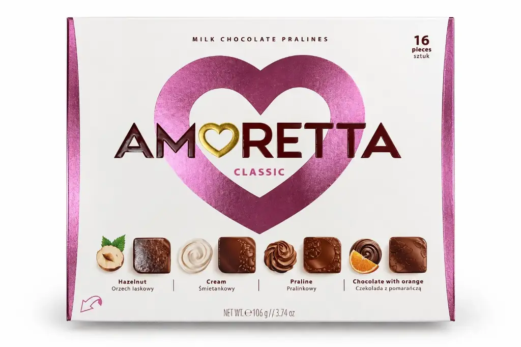 Caja de bombones Amoretta Classic