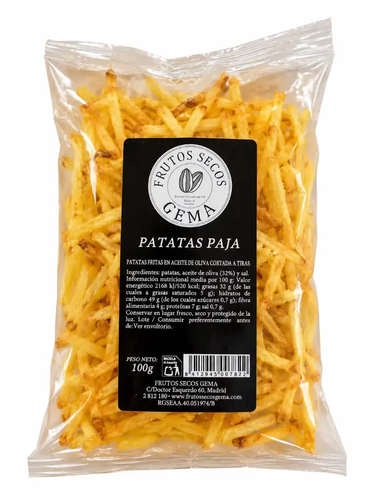 Patatas Paja 