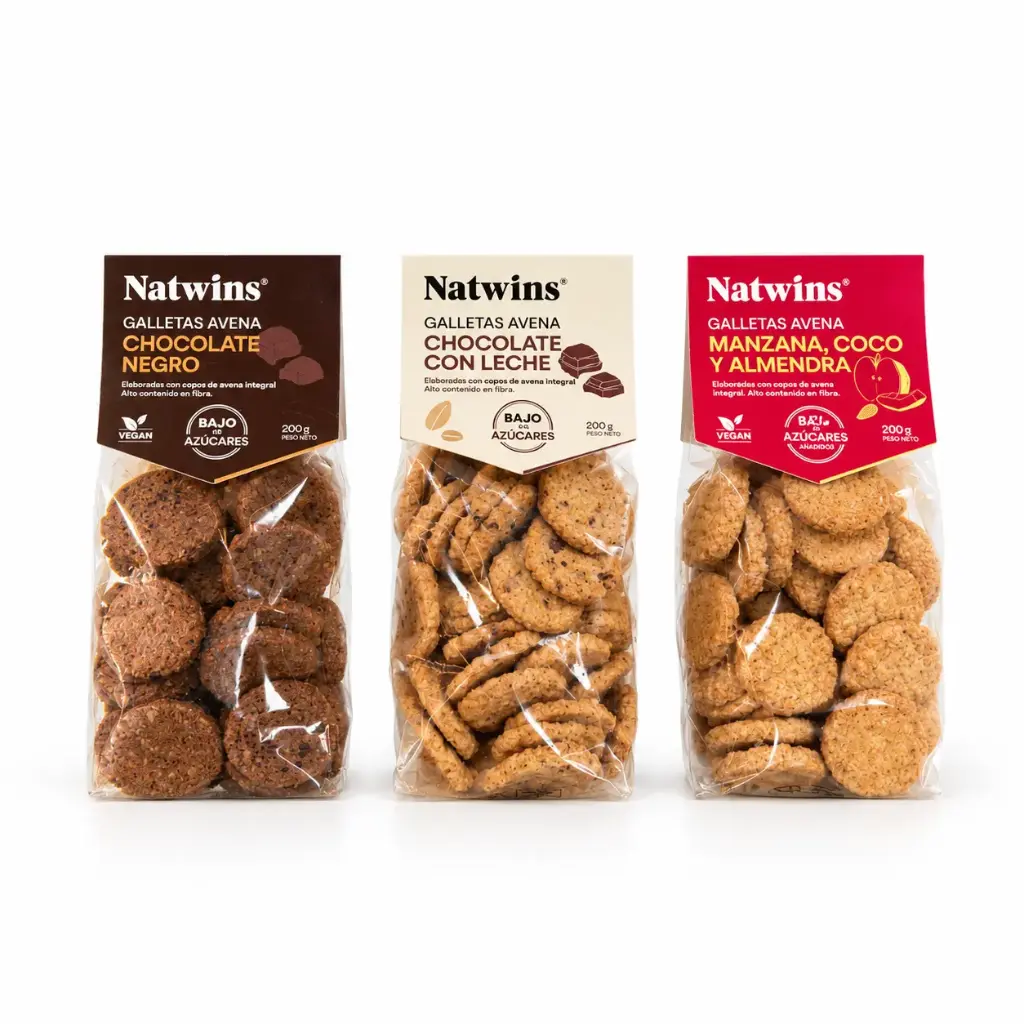 Galletas de avena Natwins