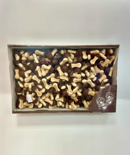 Caja setas chocolate