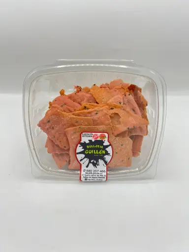 Tortitas de sal con remolacha