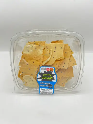 Tortitas de sésamo negro