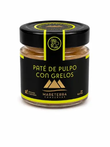 Paté de pulpo con grelos
