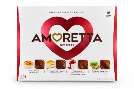 Caja bombones Amoretta Desserts