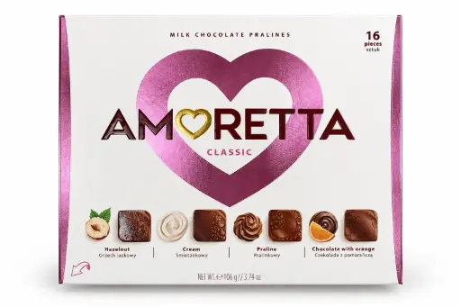 Caja de bombones Amoretta Classic