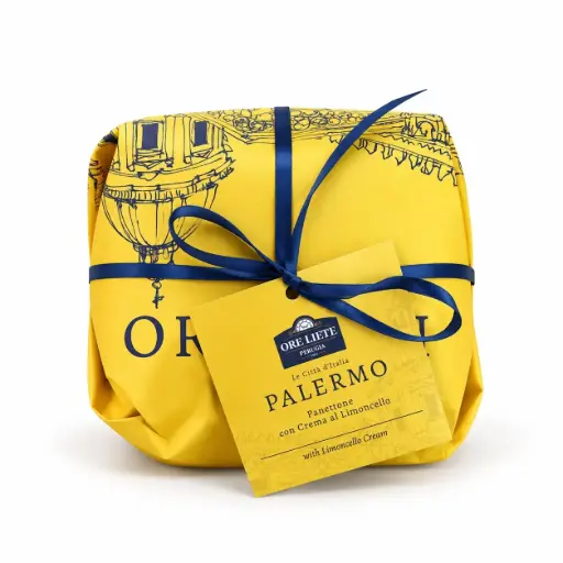 Panettone con crema de Limoncello